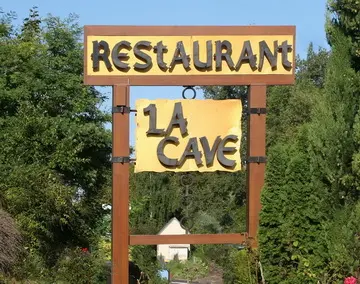 Enseigne Restaurant la Cave